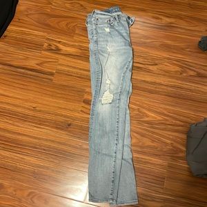American Eagle ripped jeans